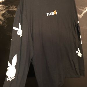 Playboy long sleeve t shirt size (M)